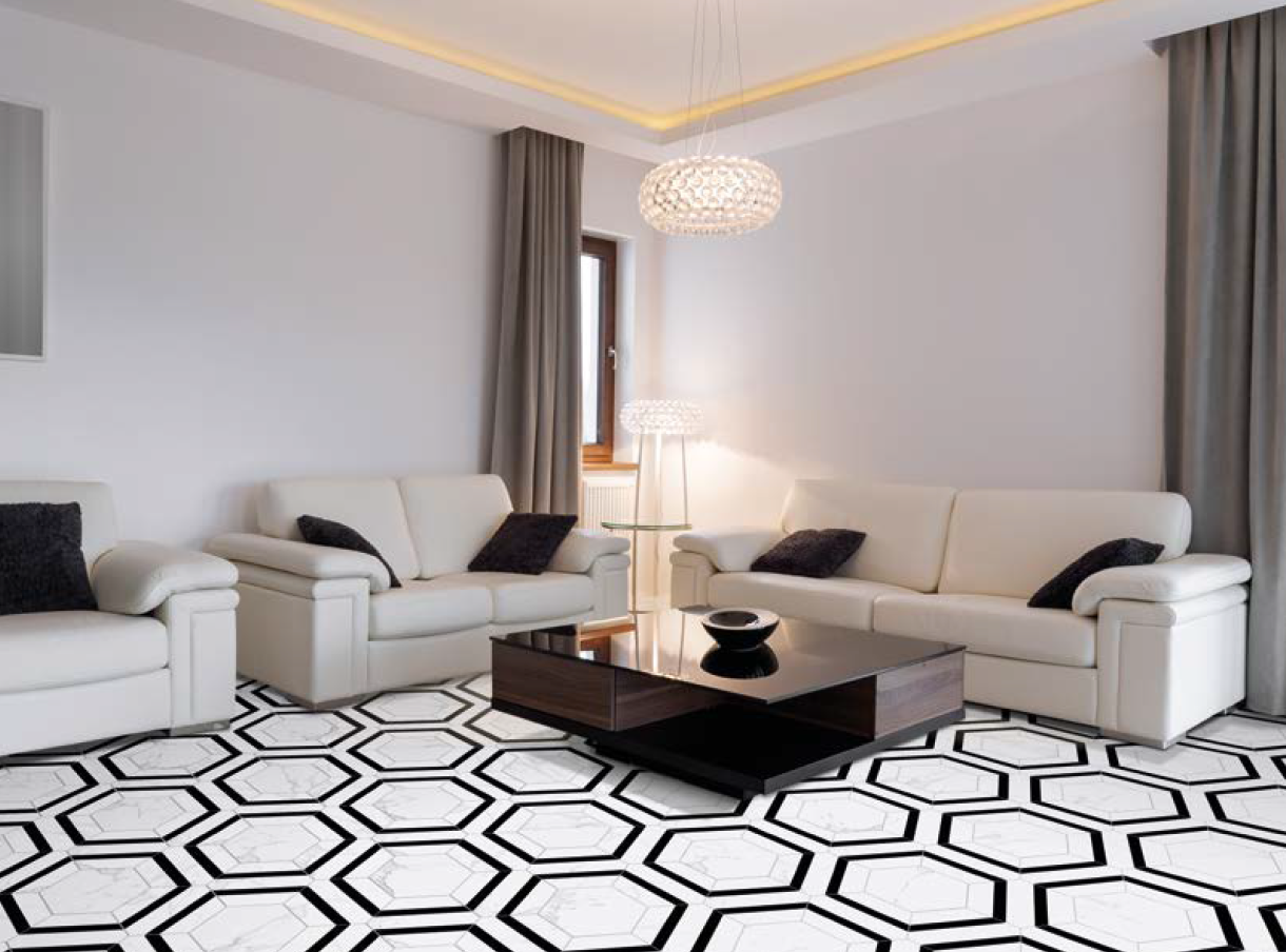 porcelain hexagon tiles minneapolis