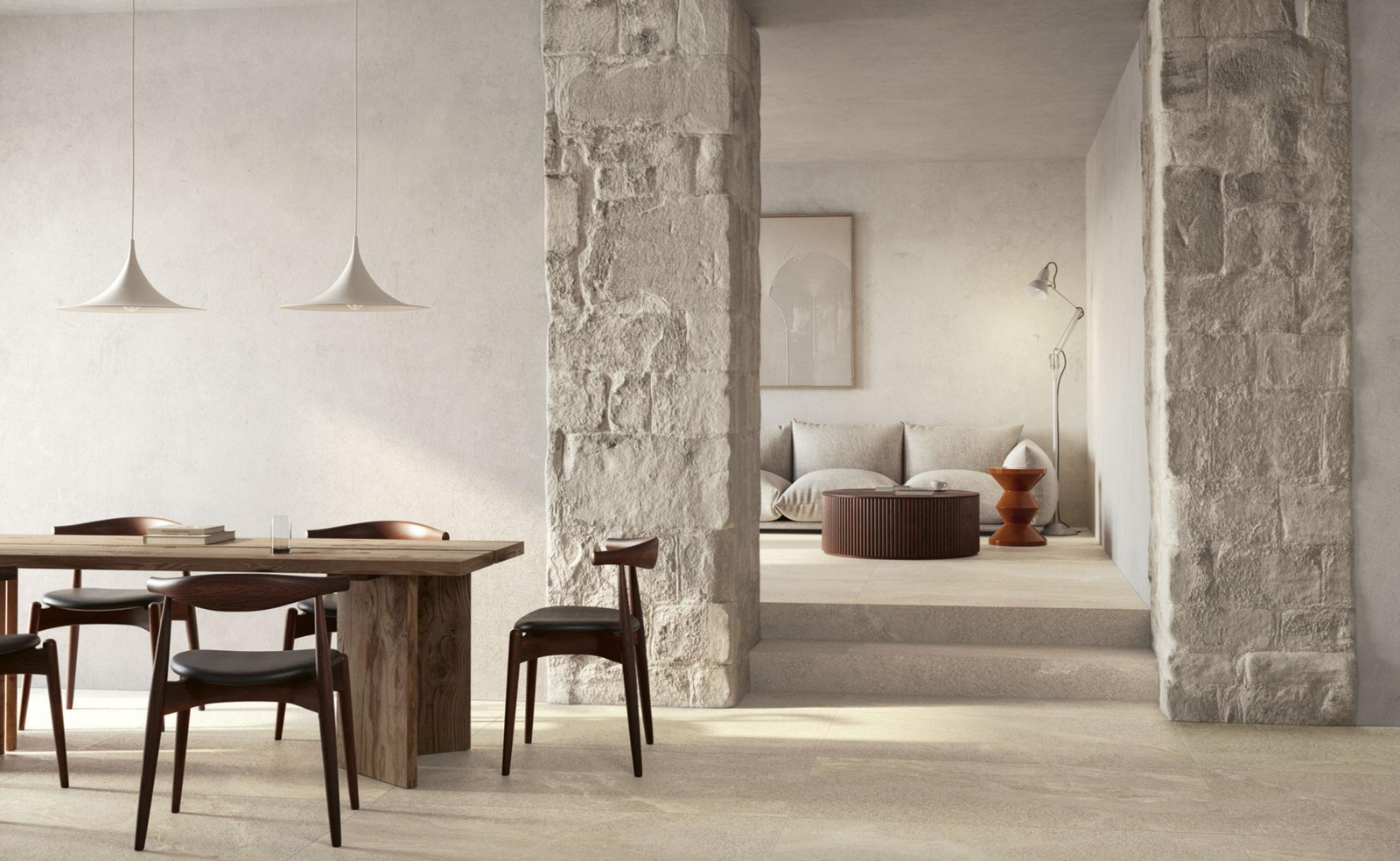 porcelain marble-look